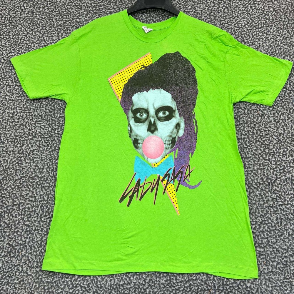 Vintage Lady Sasa Shirt Men Large Green Alstyle Short Sleeve Deadstock New